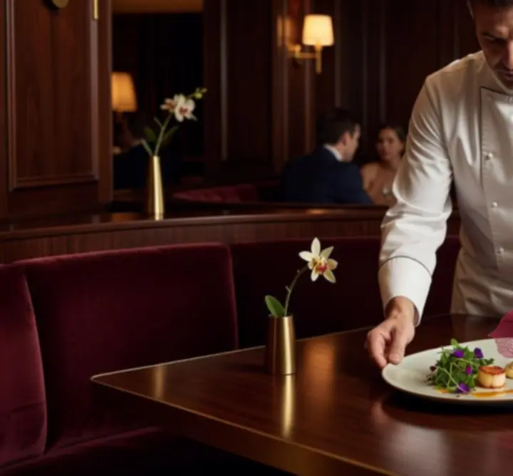 Chef's Specials fine dining fogások elegáns tálalásban a Villám Start étteremben